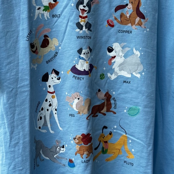 Disneyland Movie Dogs of Disney Classic Women’s Tee Shirt - Picture 2 of 9